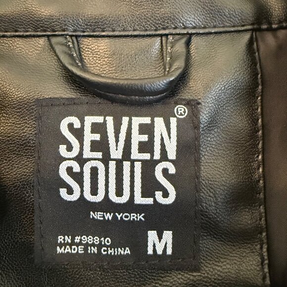 Seven Souls New York Men’s Competition Racing Jacket , Black, Medium - Picture 4 of 8